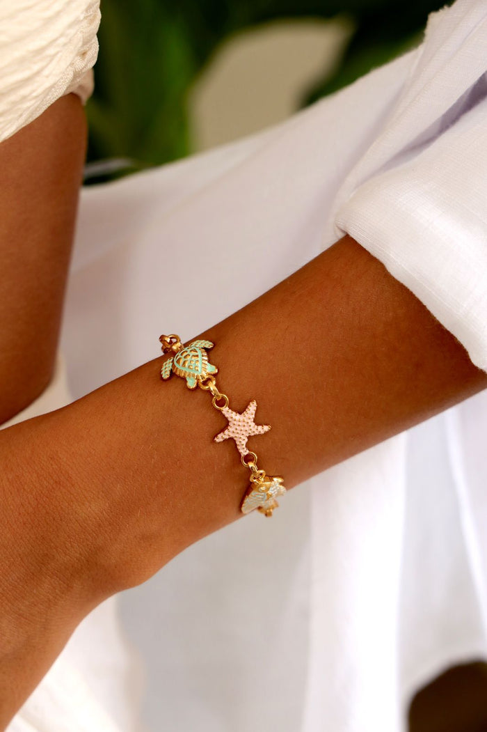 Pulseira Marinha Semi Joia