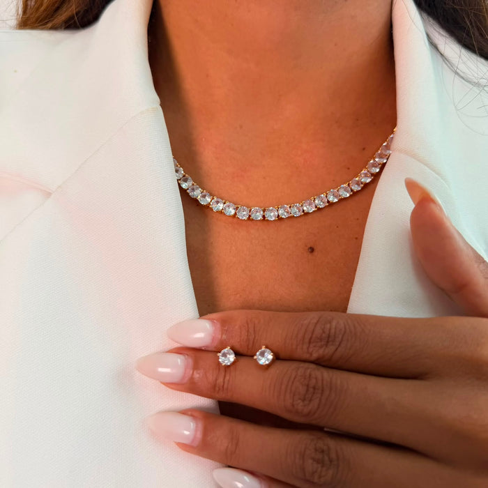 Conjunto Riviera Balls Folheado