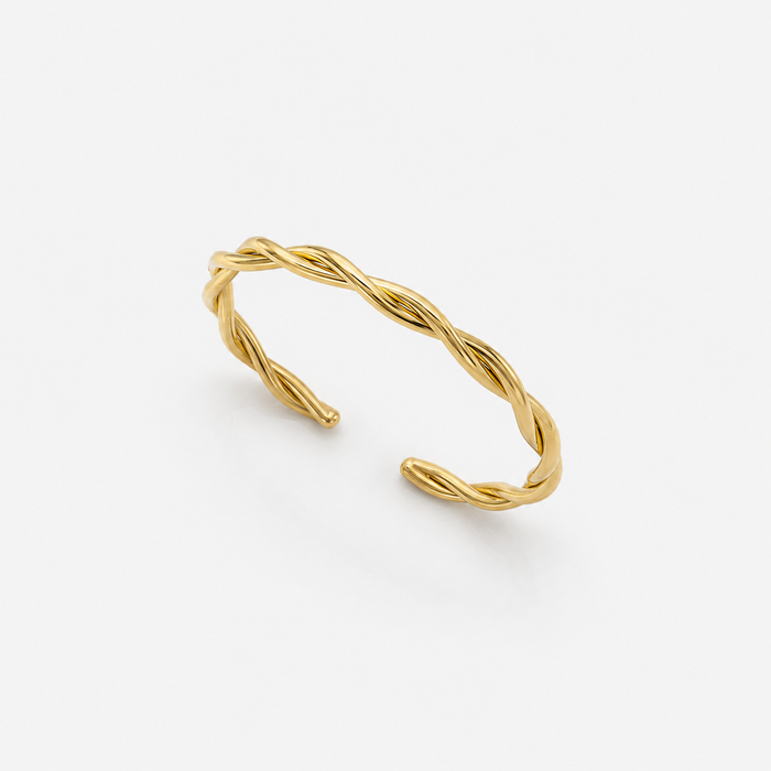 Bracelete Trançado Semi Joia