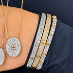 Bracelete Cart com Zircônias Cravejadas Semi Joia 3