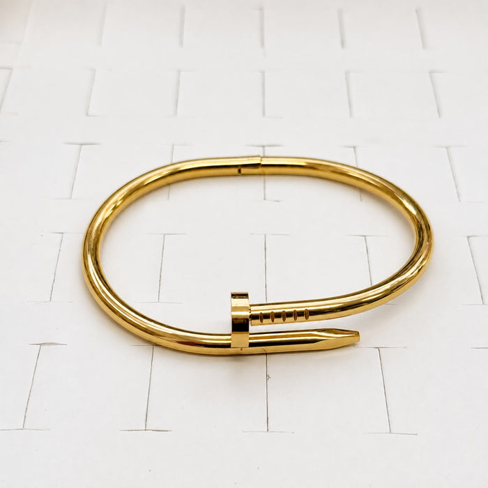 Bracelete Prego Aço Inoxidável