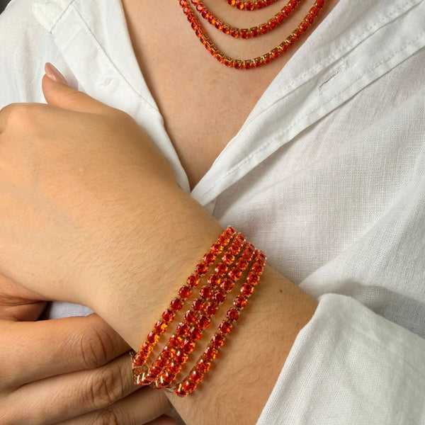 Pulseira Riviera Aperol Semi Joia Dourado