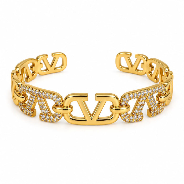 Bracelete Valem Ajustável Semi Joia