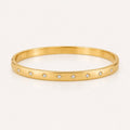 Bracelete Ponto de Luz Estrela Aço