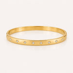 Bracelete Ponto de Luz Estrela Aço 1