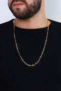 Corrente Masculina Cart Gold Semi Jóia