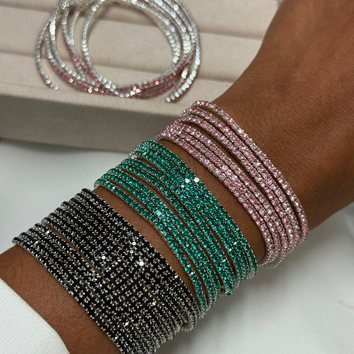 Pulseira Shine Folheada a Prata