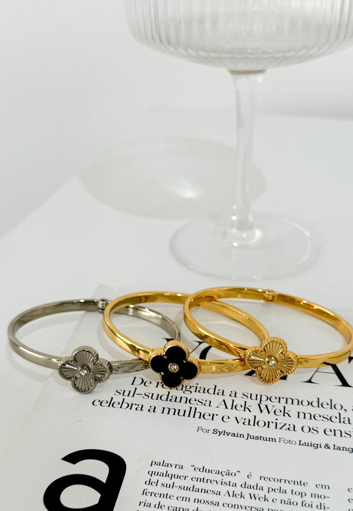 Bracelete Trevo Insp Semi Jóia