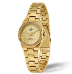 Relógio Cart Dourado com Zircônias Cravejadas 3
