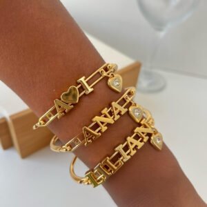 Bra25 Bracelete Nome Semi jóia - Imagem 1