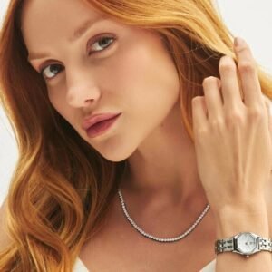 Relógio Feminino Elegante Octa Mini Prata - Imagem 2