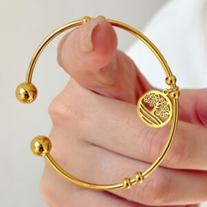 Bracelete Árvore da Vida Resistente á Água - Imagem 2
