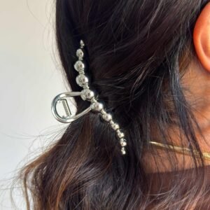 Presilha Esferas Glam  Folheada a Ouro 18K ou Prata - Imagem 4