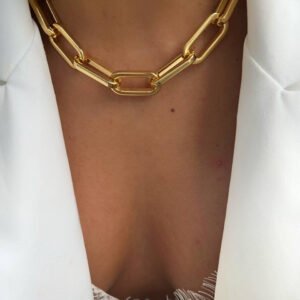 Colr35 Choker Big Semi Jóia - Imagem 1